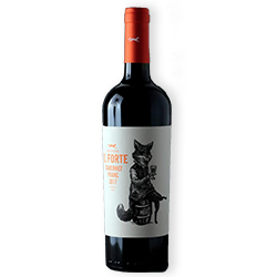 Vino tinto cabernet franc Il forte