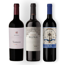 Pack de 3 vinos Malbec